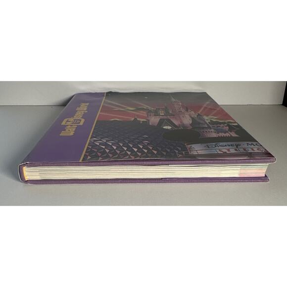 Vintage 1992 Walt Disney World Disney Kingdom Editions Purple Hardcover Book - Picture 4 of 9